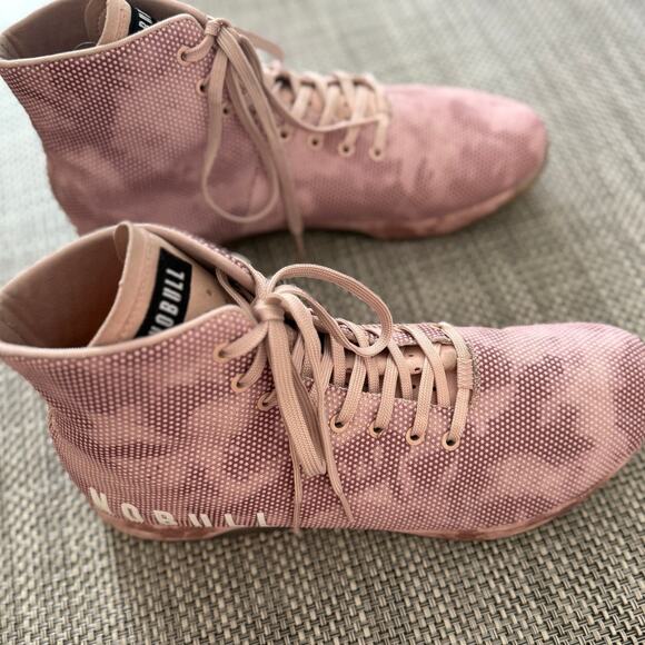NOBULL High Camo Superfabric Trainer Gym Shoe Sneaker Rose Pink Men18/Women 16.5 main image 5